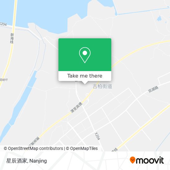 星辰酒家 map