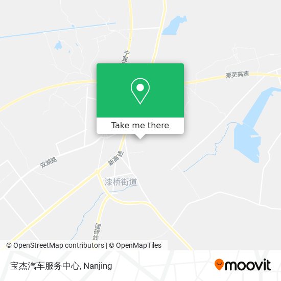 宝杰汽车服务中心 map