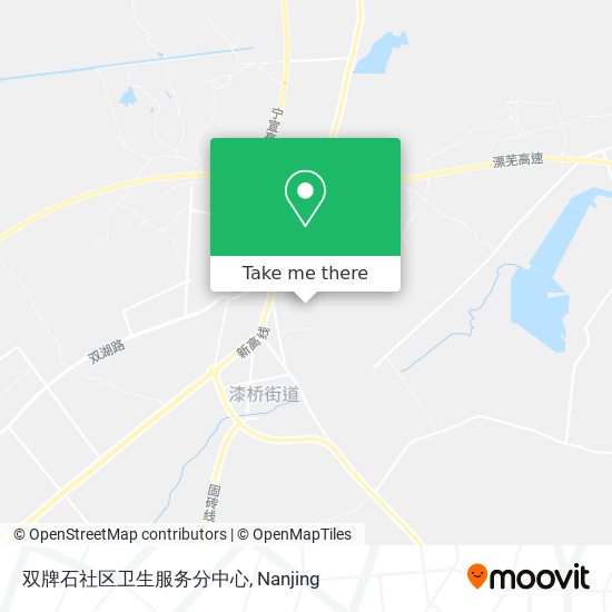 双牌石社区卫生服务分中心 map