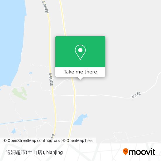 通润超市(土山店) map
