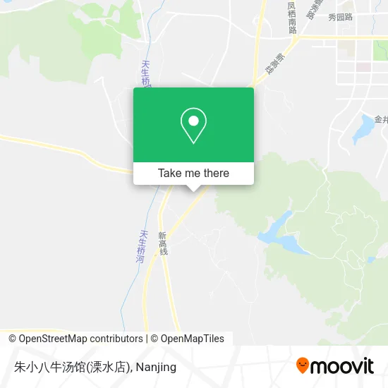 朱小八牛汤馆(溧水店) map