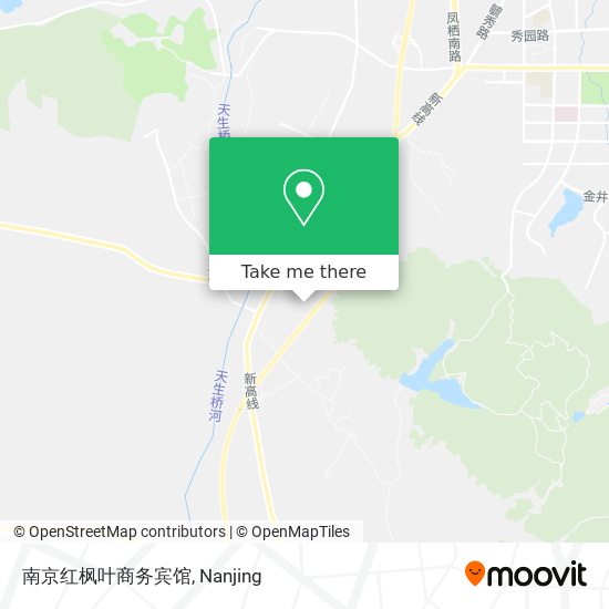 南京红枫叶商务宾馆 map