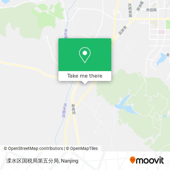 溧水区国税局第五分局 map