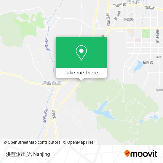 洪蓝派出所 map