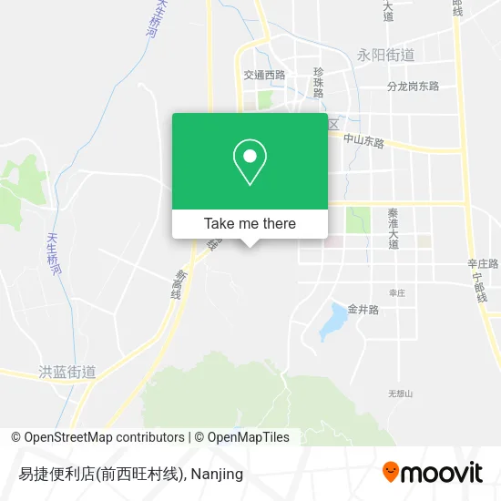 易捷便利店(前西旺村线) map