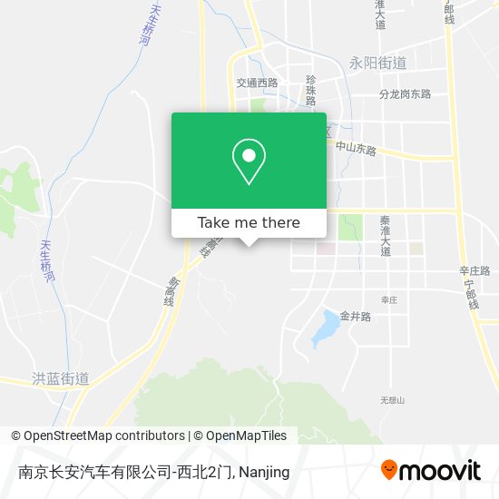 南京长安汽车有限公司-西北2门 map