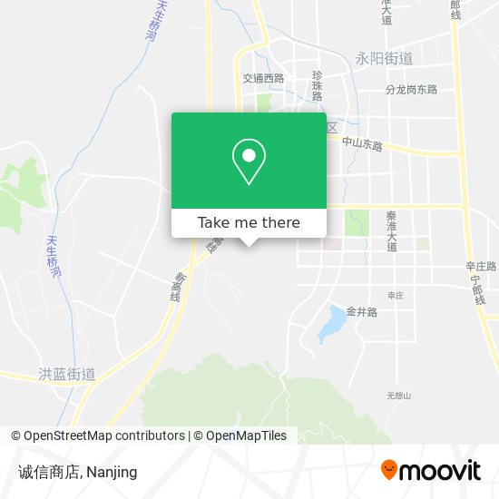 诚信商店 map