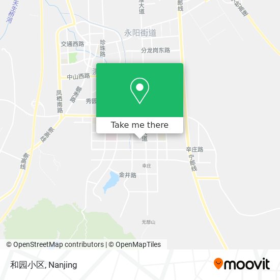 和园小区 map