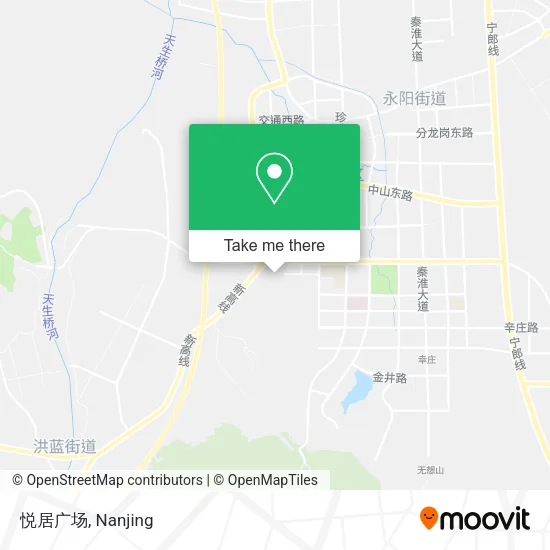 悦居广场 map