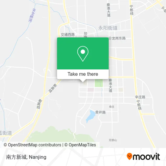 南方新城 map