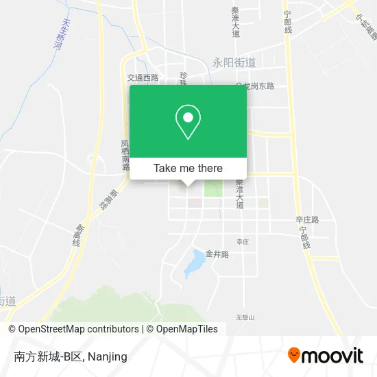 南方新城-B区 map