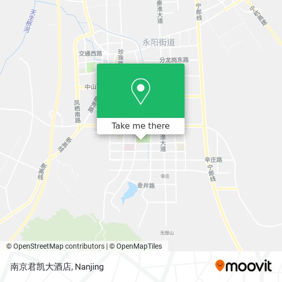 南京君凯大酒店 map