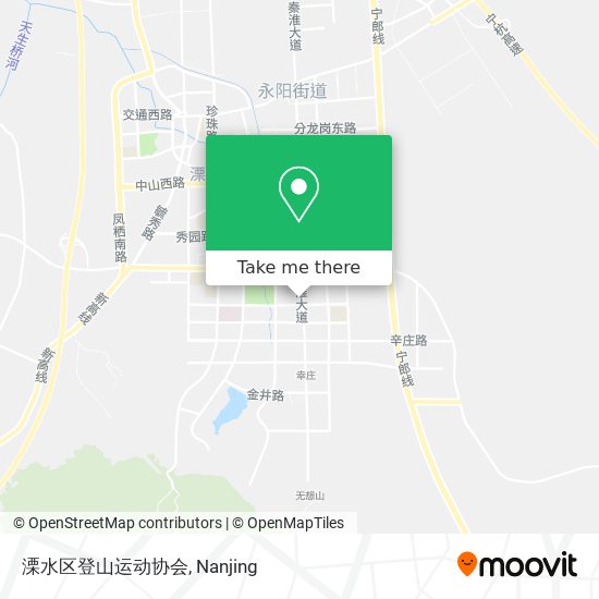 溧水区登山运动协会 map