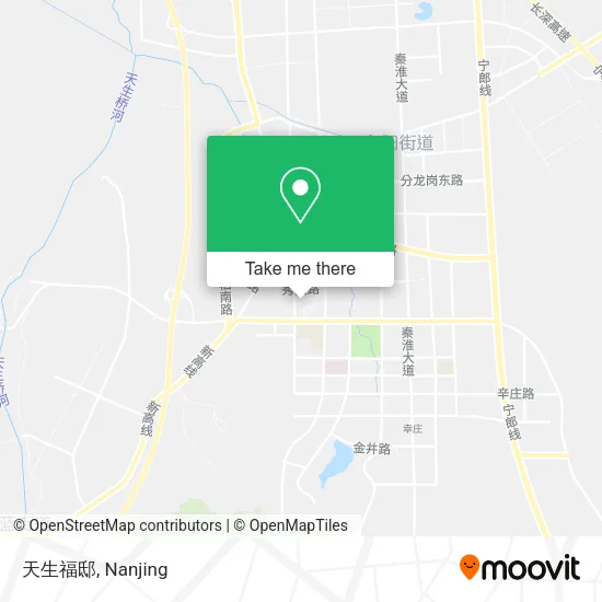 天生福邸 map