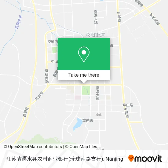 江苏省溧水县农村商业银行(珍珠南路支行) map