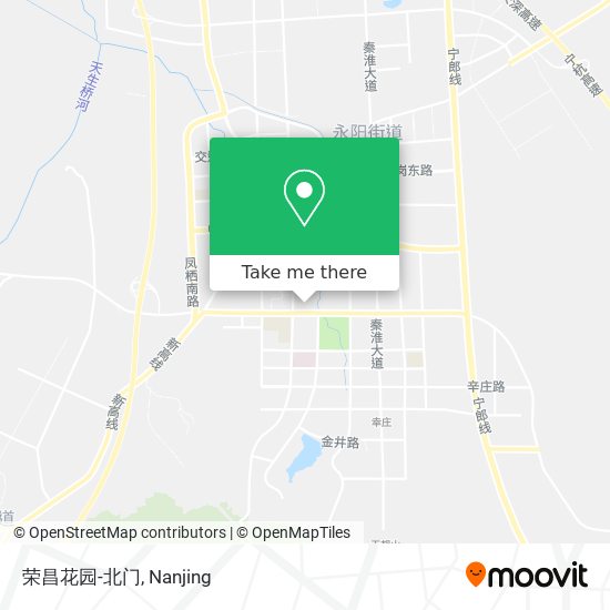 荣昌花园-北门 map