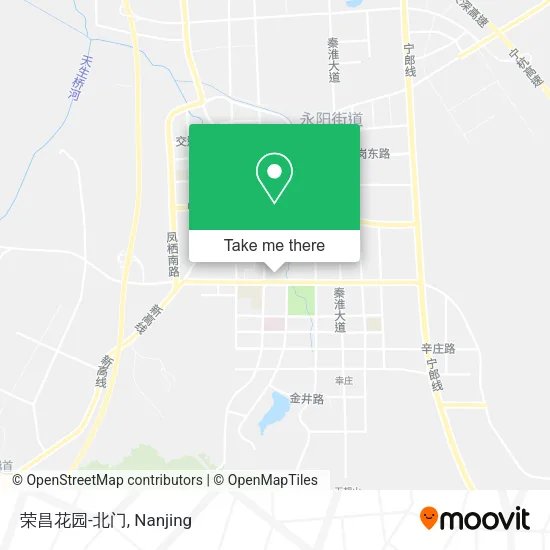 荣昌花园-北门 map