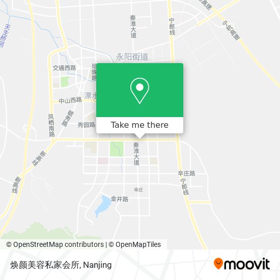 焕颜美容私家会所 map