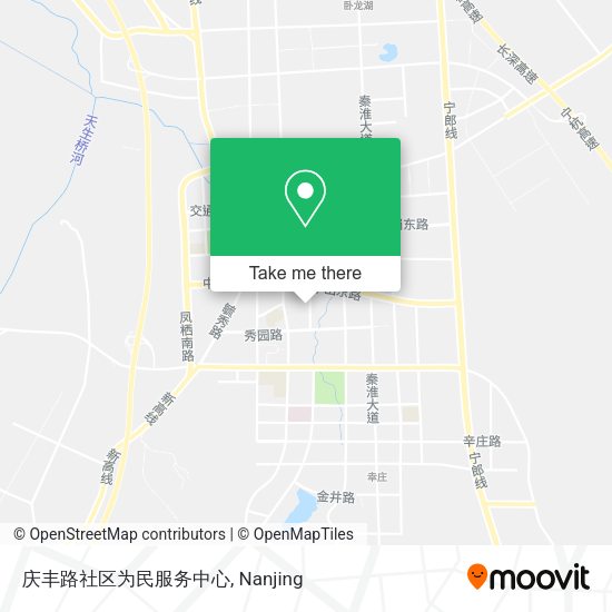 庆丰路社区为民服务中心 map
