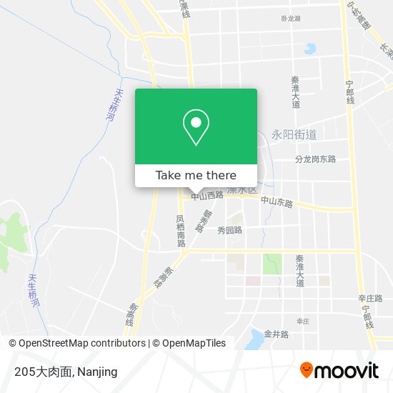 205大肉面 map