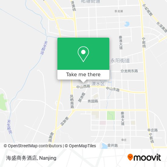 海盛商务酒店 map