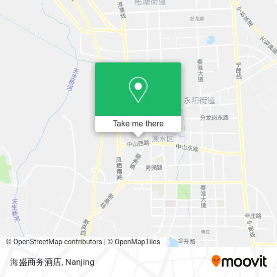 海盛商务酒店 map
