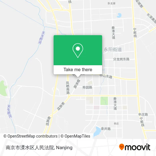南京市溧水区人民法院 map