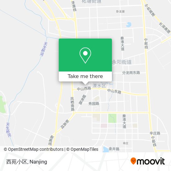 西苑小区 map