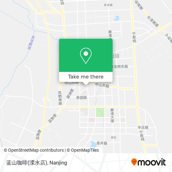 蓝山咖啡(溧水店) map