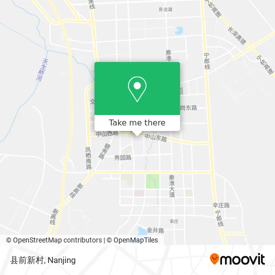 县前新村 map