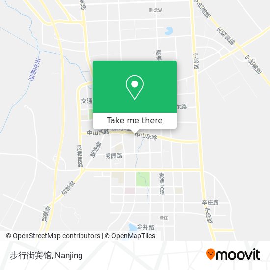 步行街宾馆 map