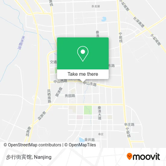步行街宾馆 map