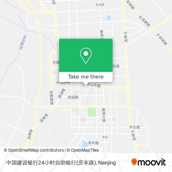 中国建设银行24小时自助银行(庆丰路) map