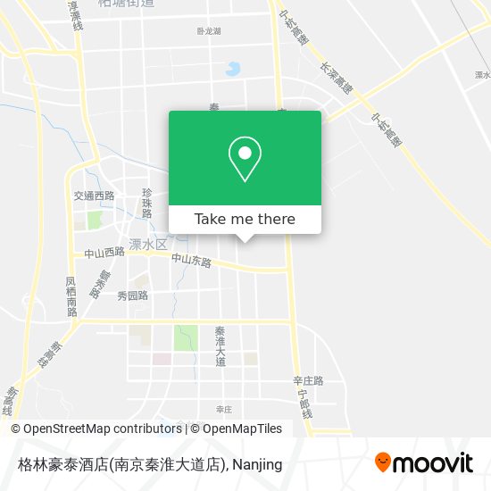 格林豪泰酒店(南京秦淮大道店) map