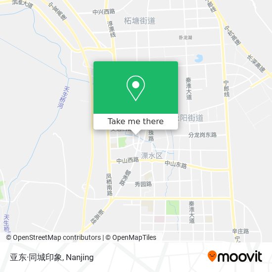 亚东·同城印象 map