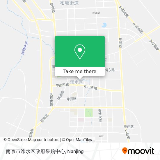 南京市溧水区政府采购中心 map