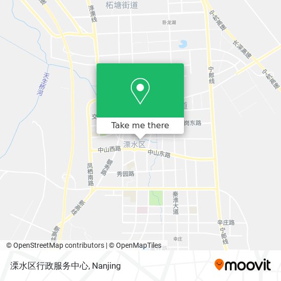 溧水区行政服务中心 map