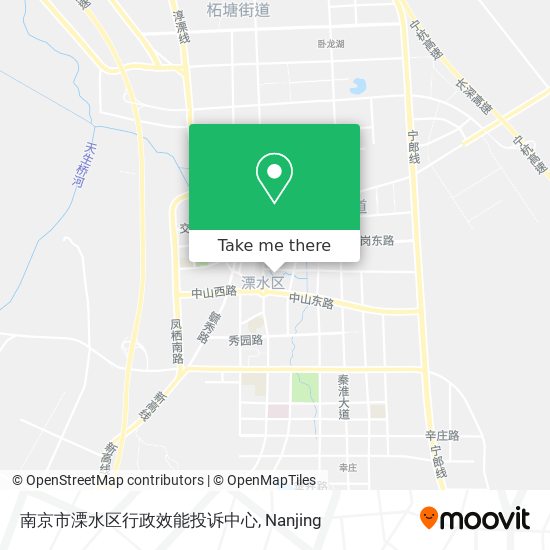 南京市溧水区行政效能投诉中心 map