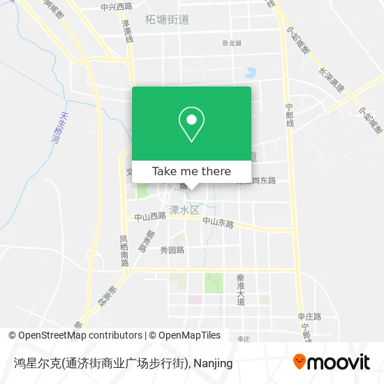 鸿星尔克(通济街商业广场步行街) map