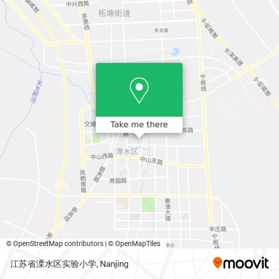 江苏省溧水区实验小学 map