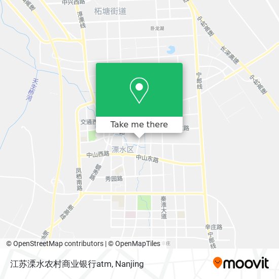 江苏溧水农村商业银行atm map