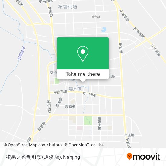 蜜果之蜜制鲜饮(通济店) map