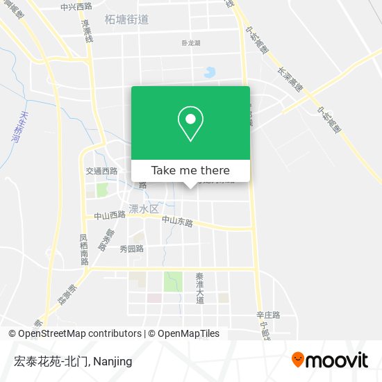 宏泰花苑-北门 map