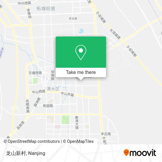龙山新村 map