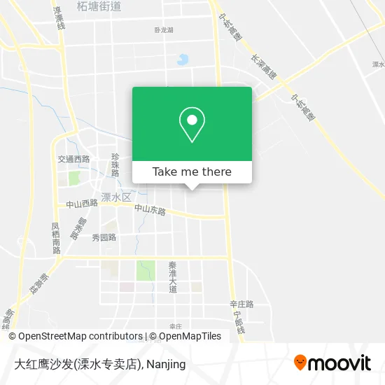 大红鹰沙发(溧水专卖店) map