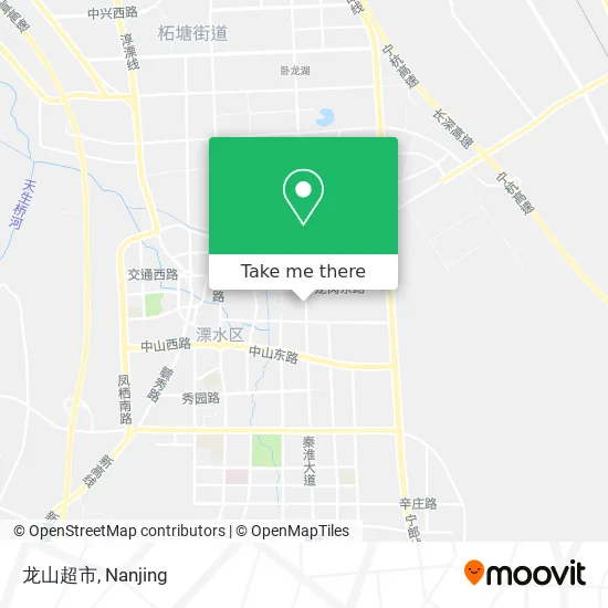 龙山超市 map