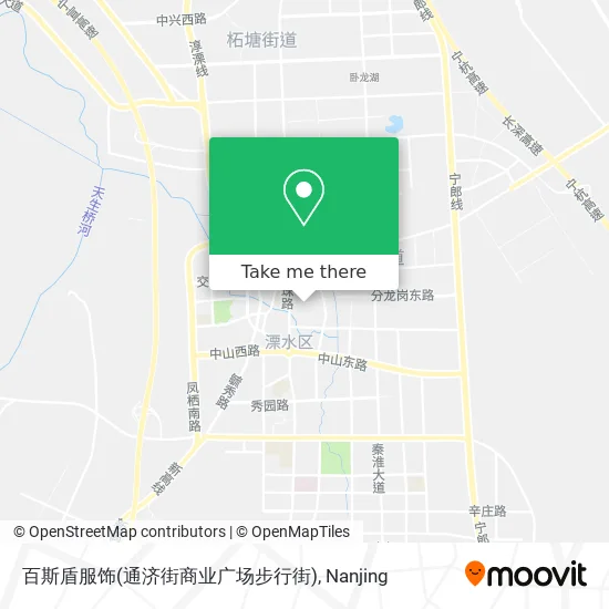 百斯盾服饰(通济街商业广场步行街) map