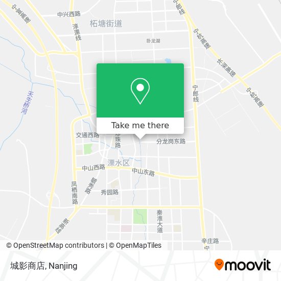 城影商店 map