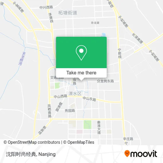 沈阳时尚经典 map