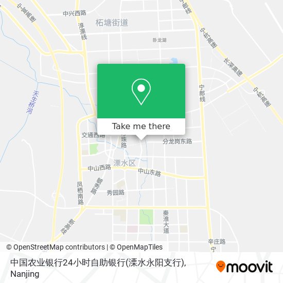 中国农业银行24小时自助银行(溧水永阳支行) map